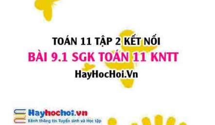 Bài 9.1 SGK Toán 11 Tập 2 Kết nối tri thức: Tính đạo hàm bằng định nghĩa